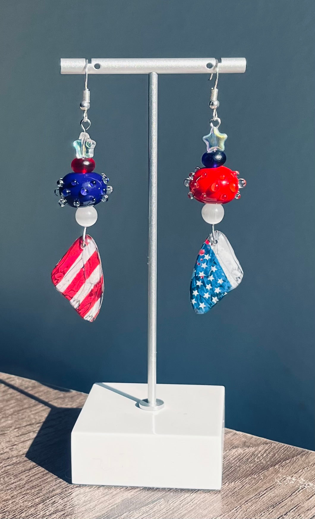 Patriotic Wings Ear Art