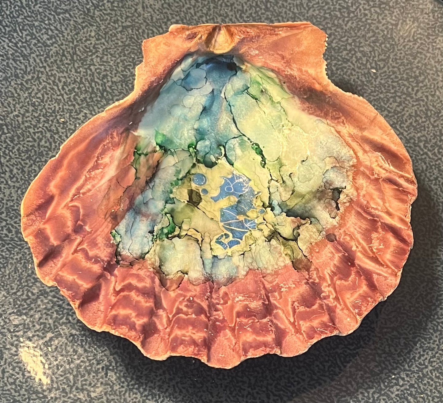 Sea Horse Shell Art