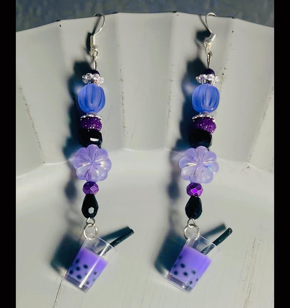 Purplicious Earrings