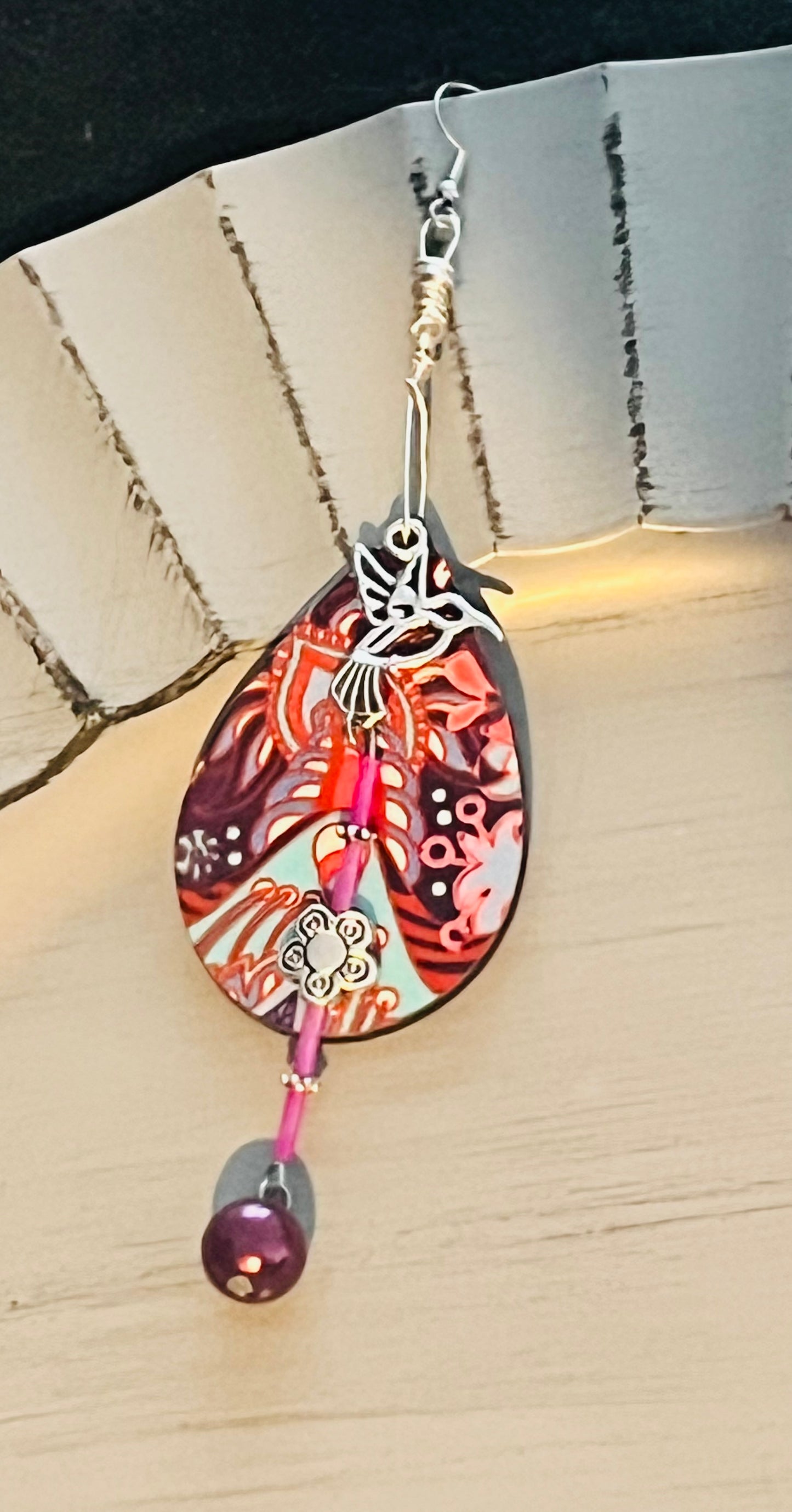 Hummingbird Dangle Earrings