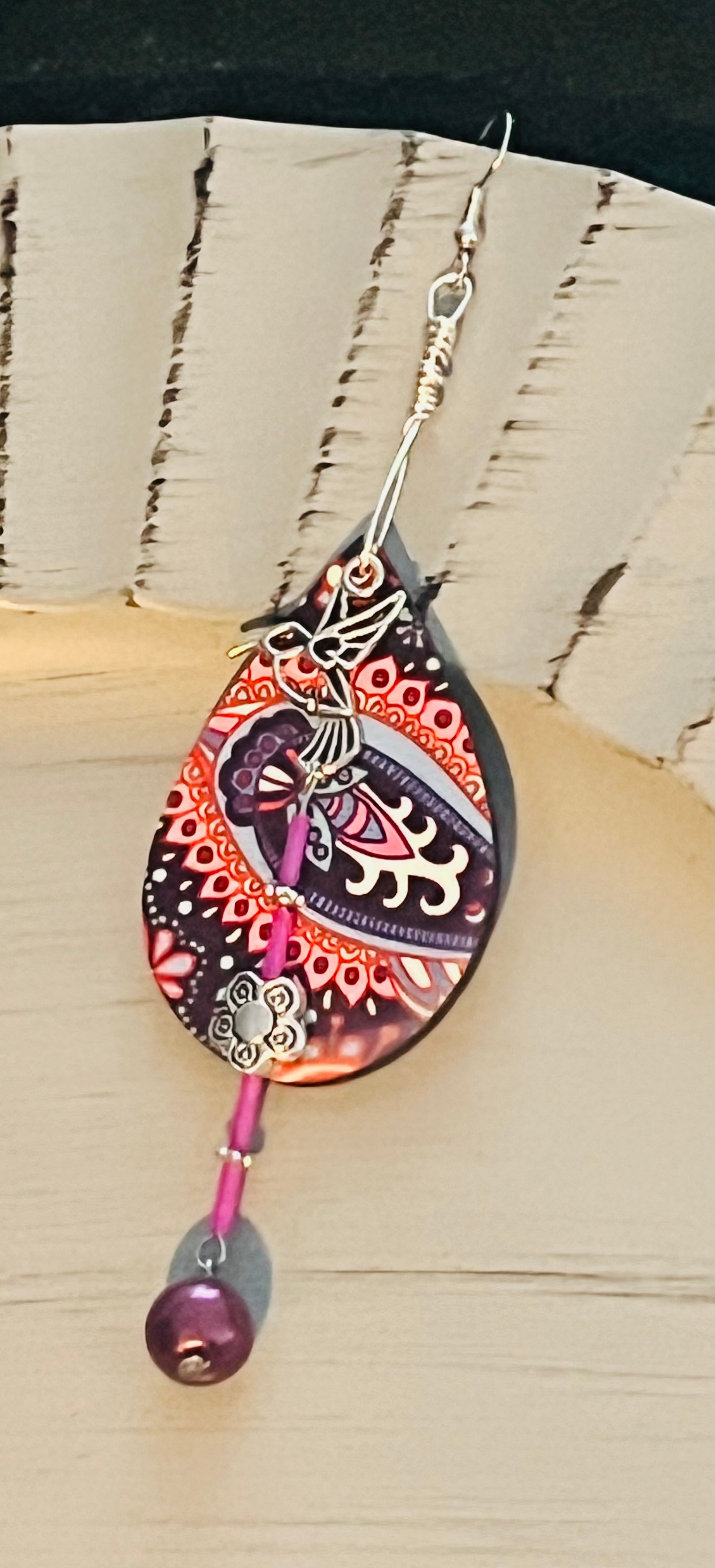 Hummingbird Dangle Earrings