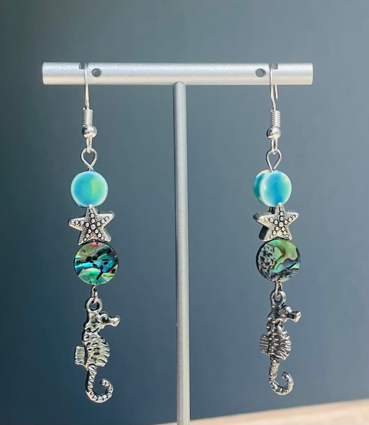 Starfish Seahorse Earrings