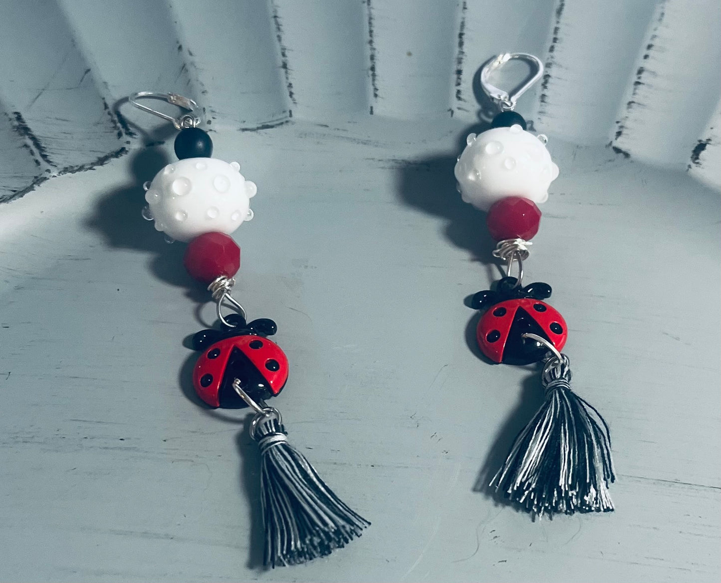 Magical Ladybug Ear Art