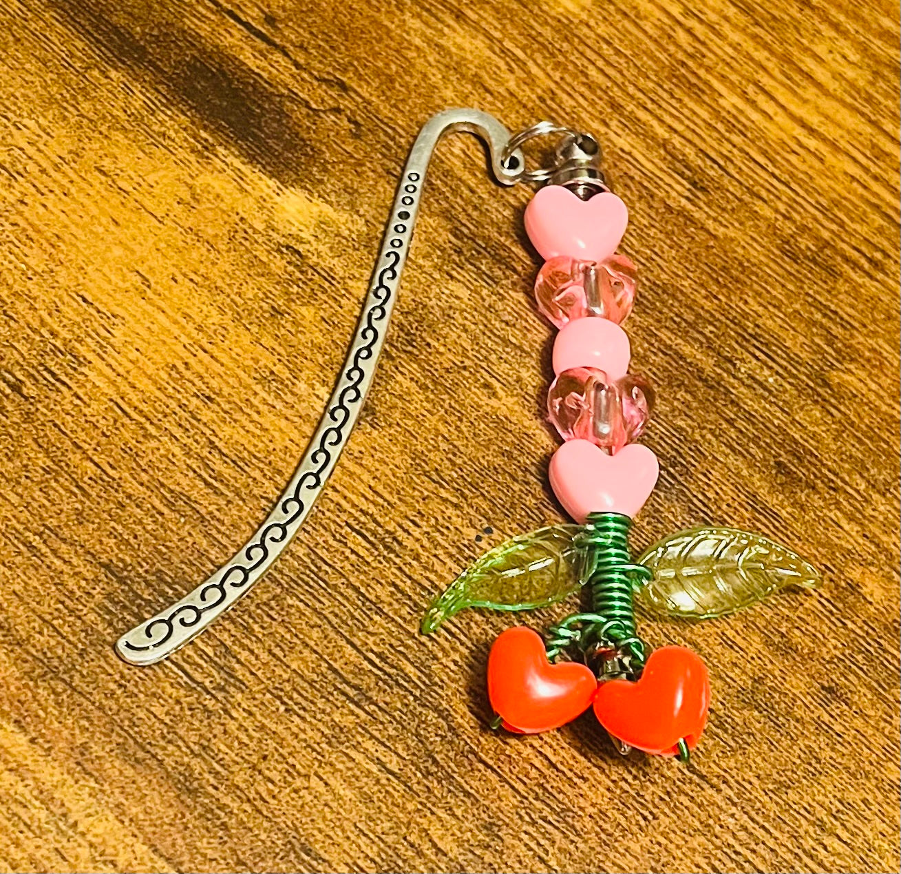 Cherry hearts Book Art