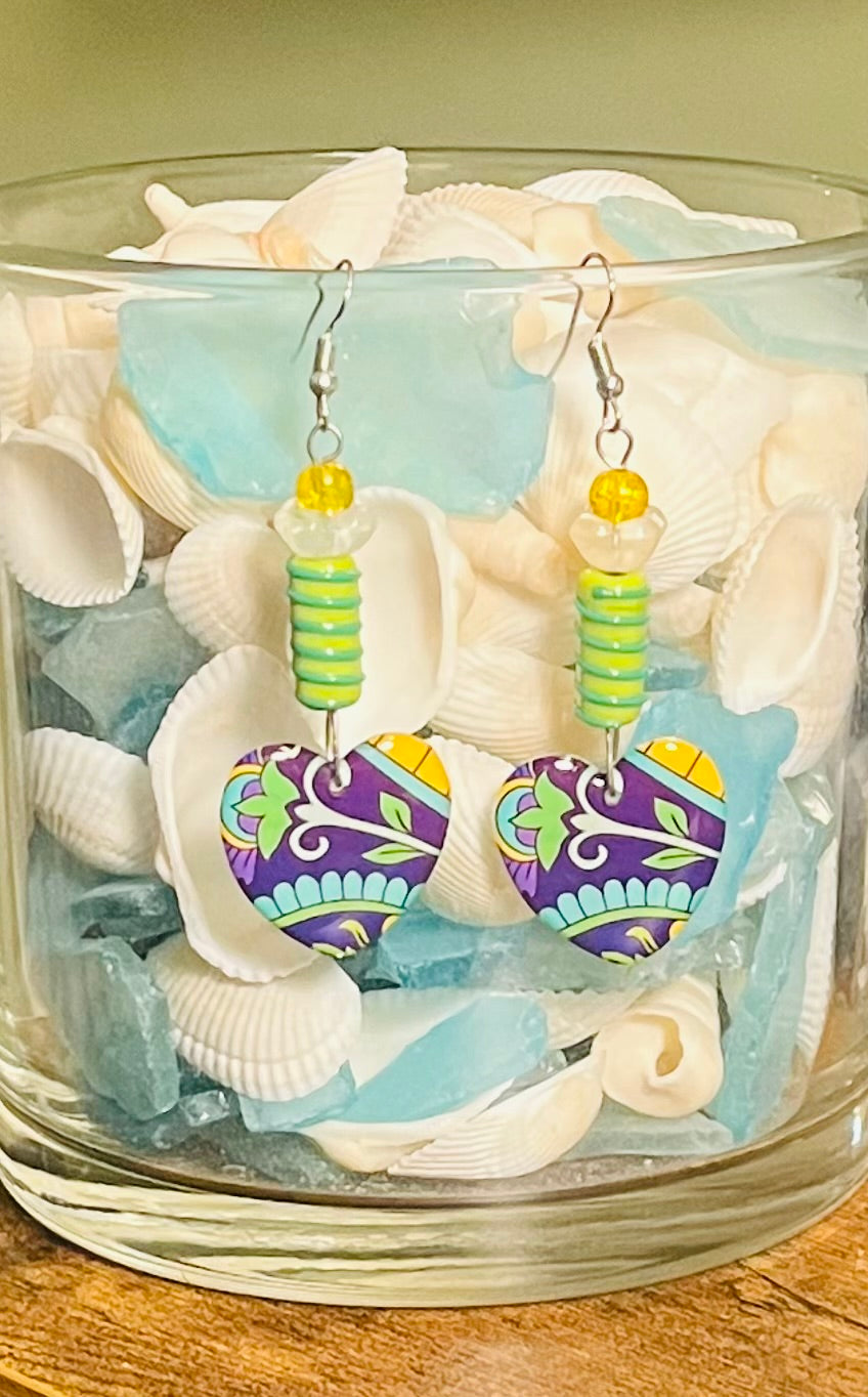 Blooming Hearts Ear Art