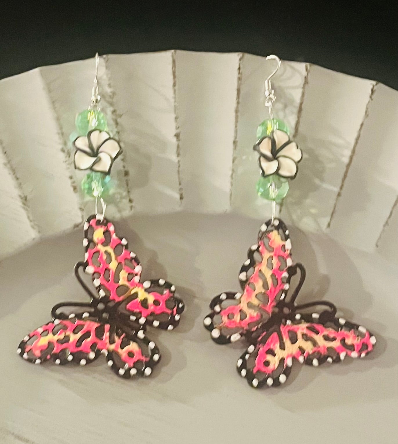 Bright Butterfly Earrings