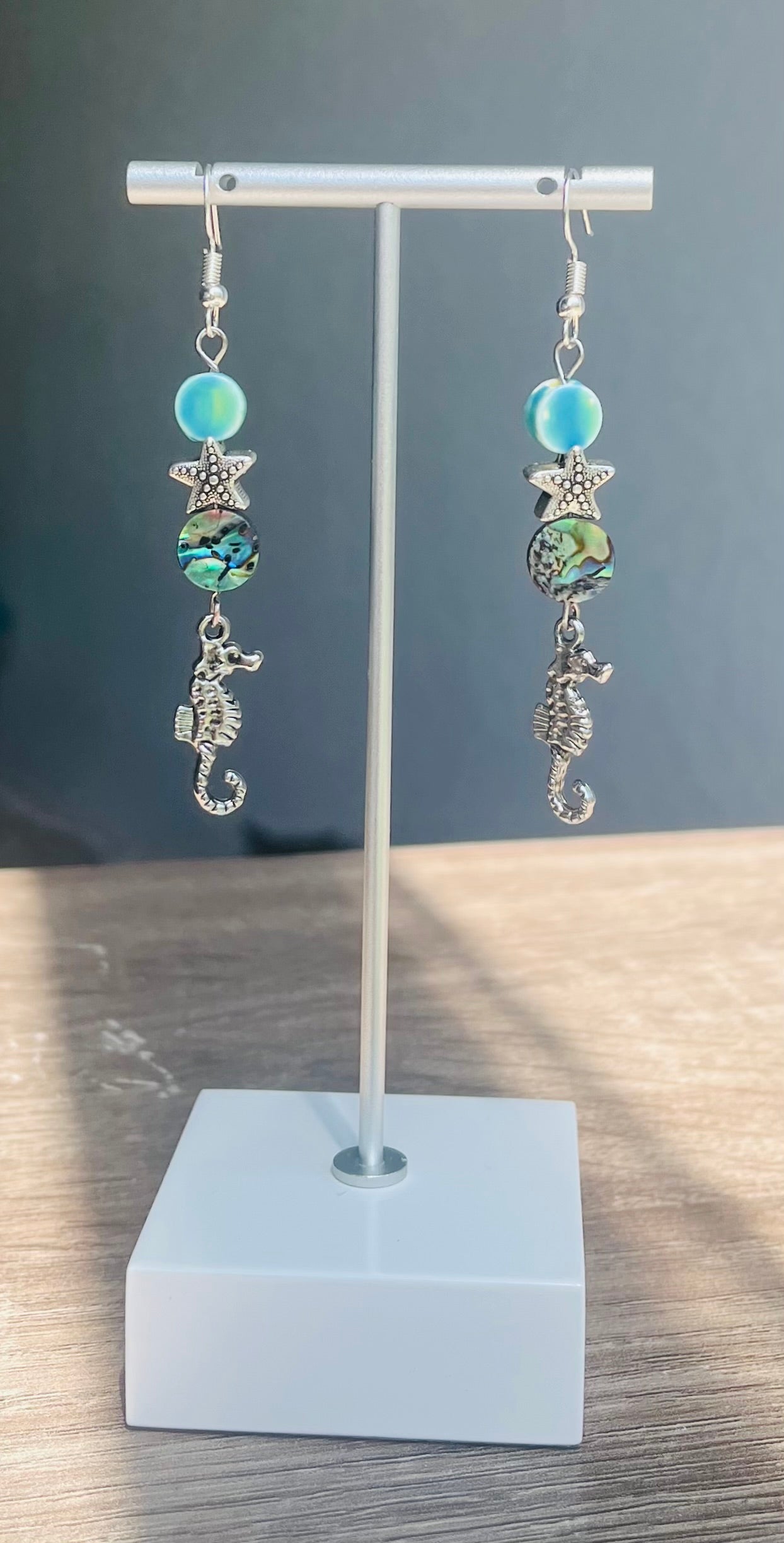 Starfish Seahorse Earrings