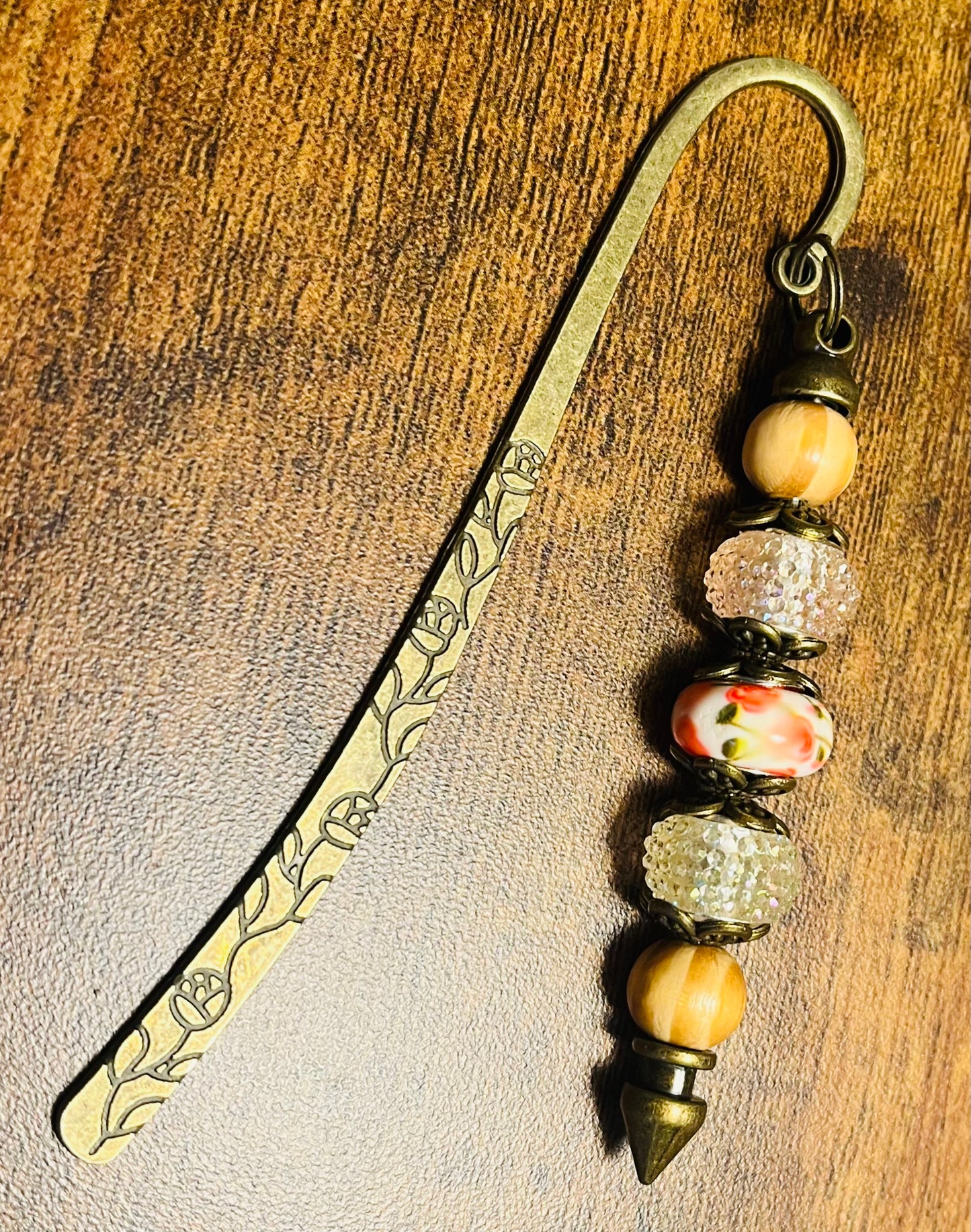 Antique Brass Vintage Style Book Art