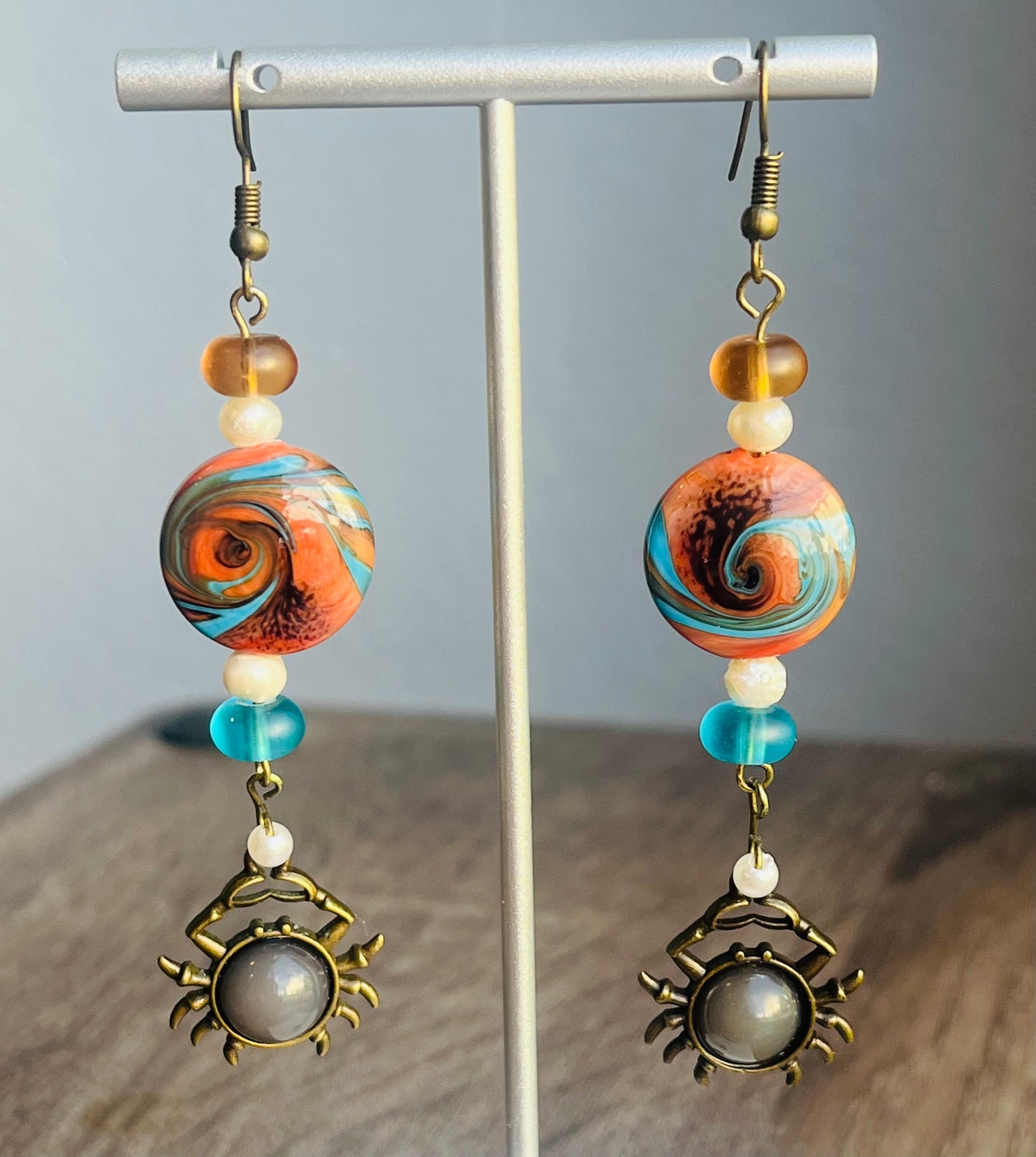 Crab Earrings