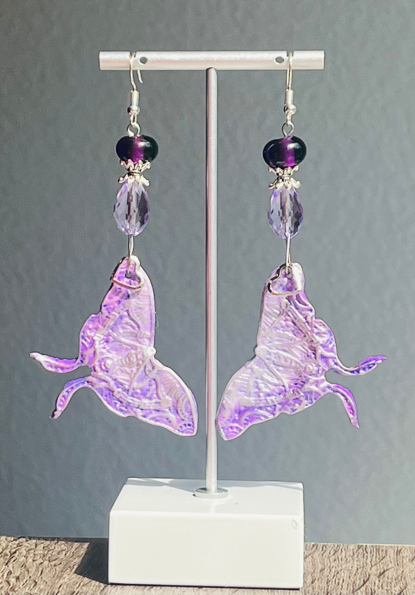Purple Passion Ear Art