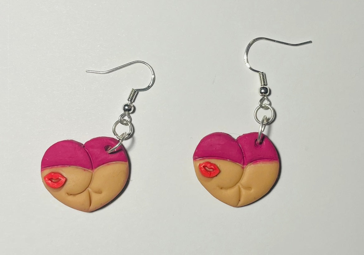 Cheeky Heart Ear Art