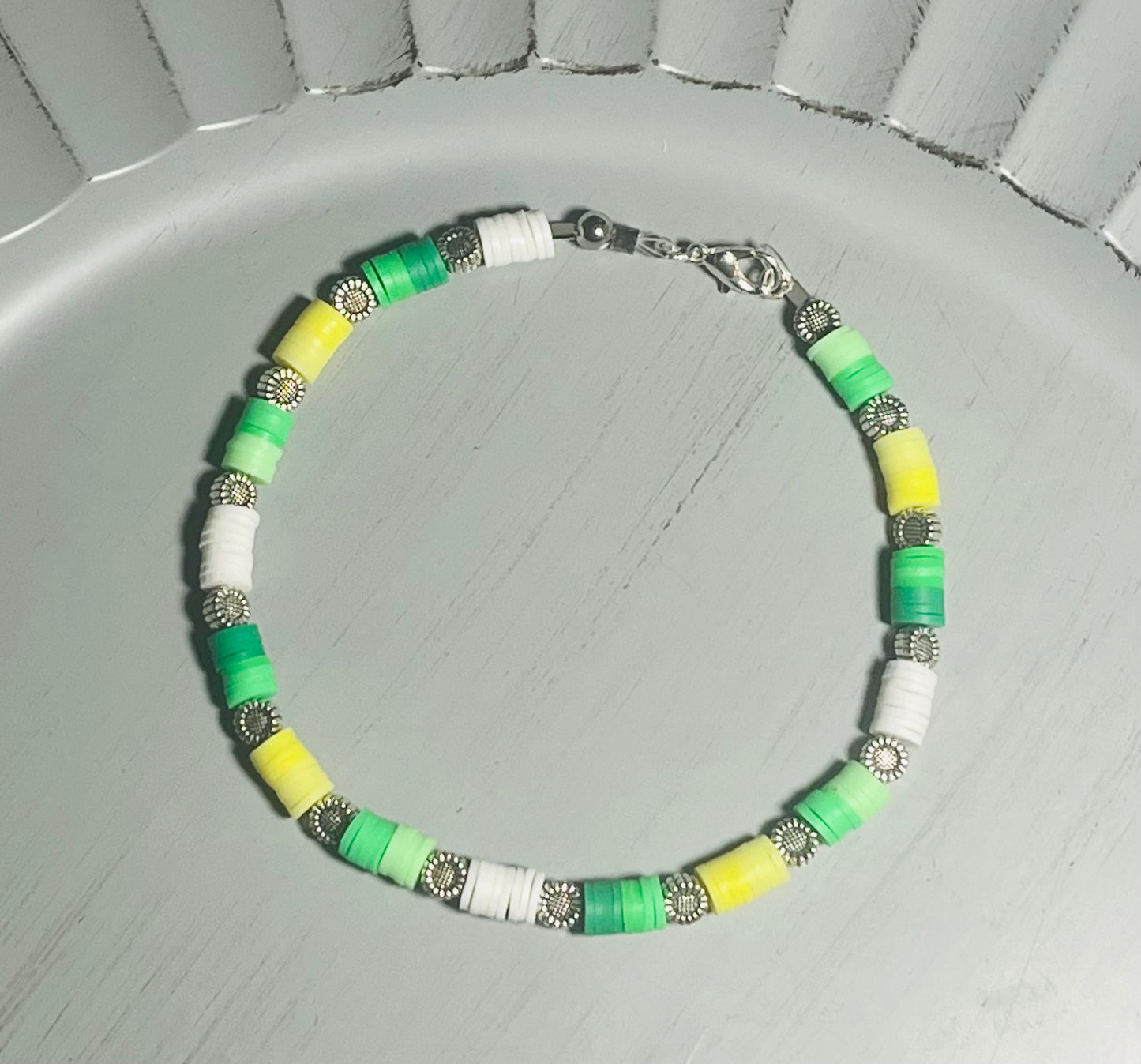 Sunflower Heishi Bracelet / Anklet/ Necklace