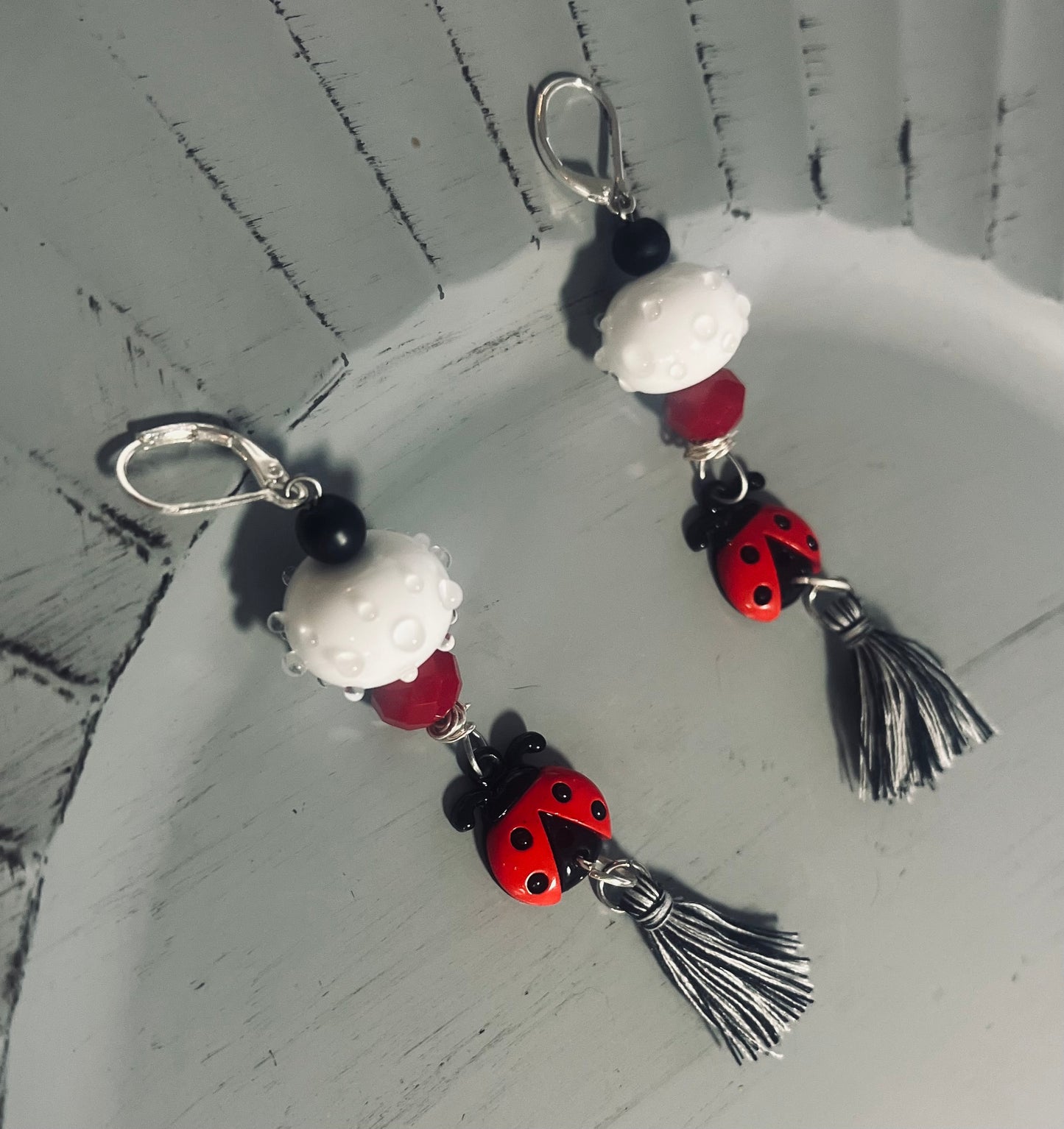 Magical Ladybug Ear Art