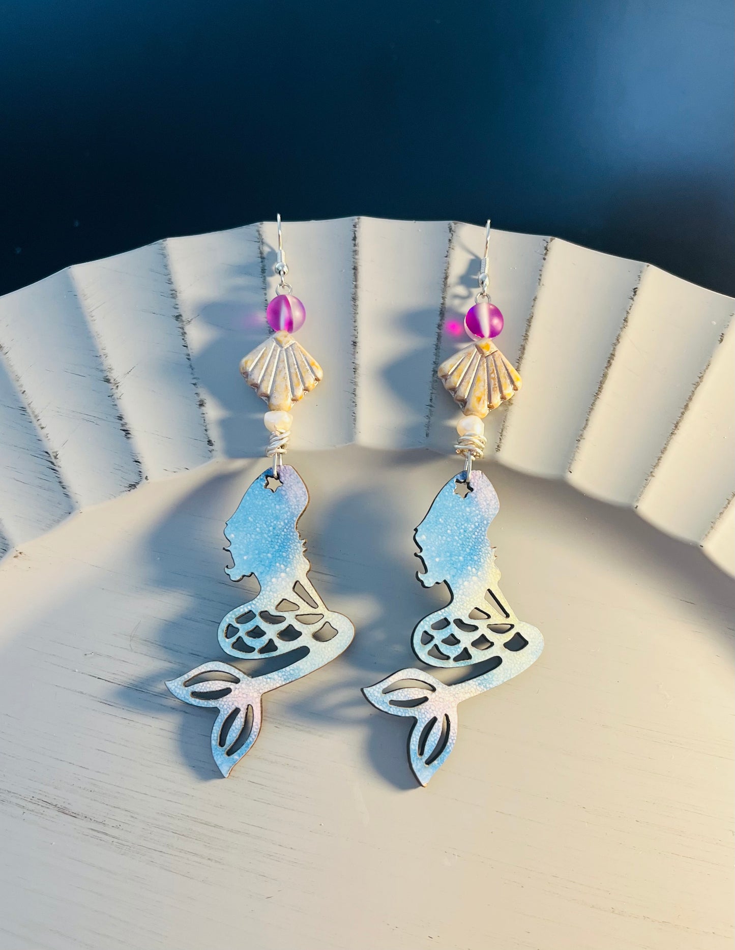 Shell Mermaid Earrings