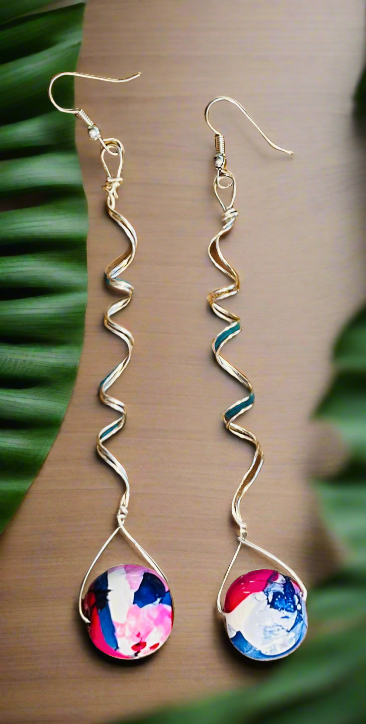 Twirly Swirly Fun Ear Art