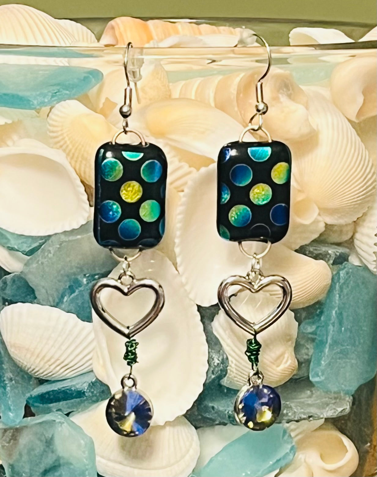 Bestill my polkadot heart Ear Art