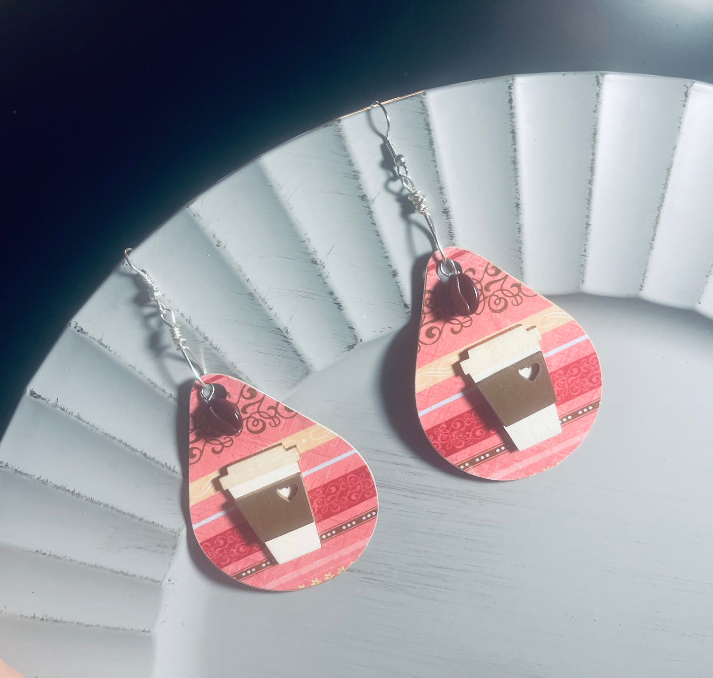 Brown Coffee To Go Earrings