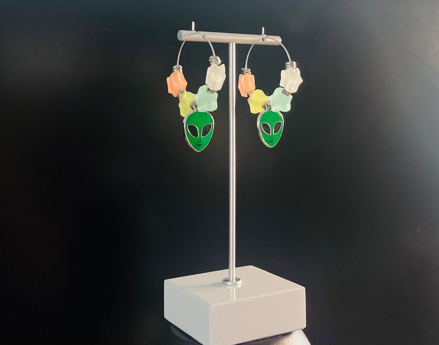 Out of this world Hoop Earrings