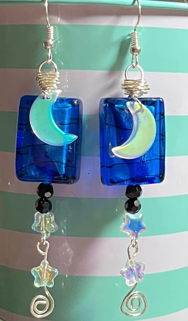 Moon & Star Earrings