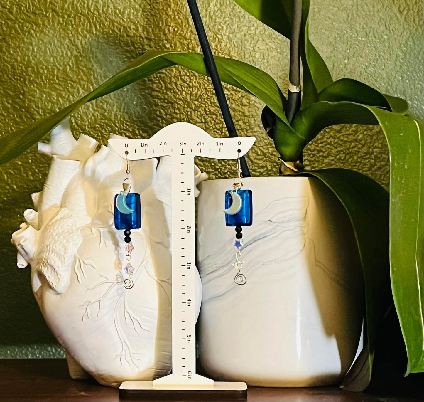 Moon & Star Earrings