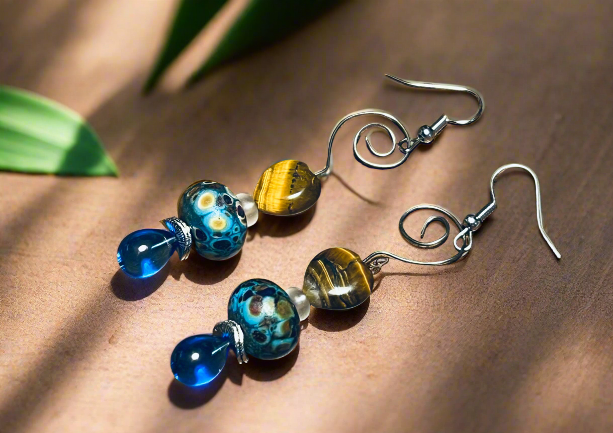Babbling Brook Ear Art