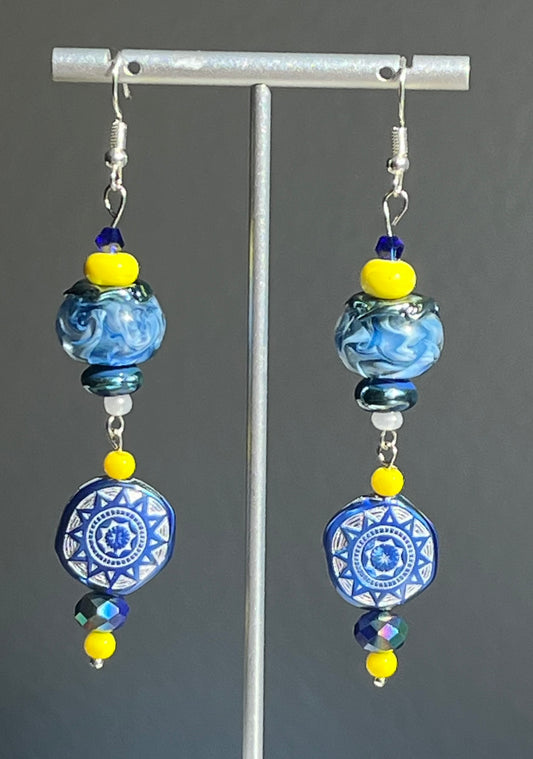 Starry Night Ear Art