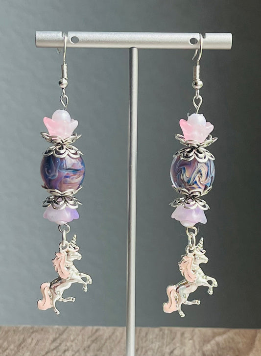 Dancing Unicorn Earrings