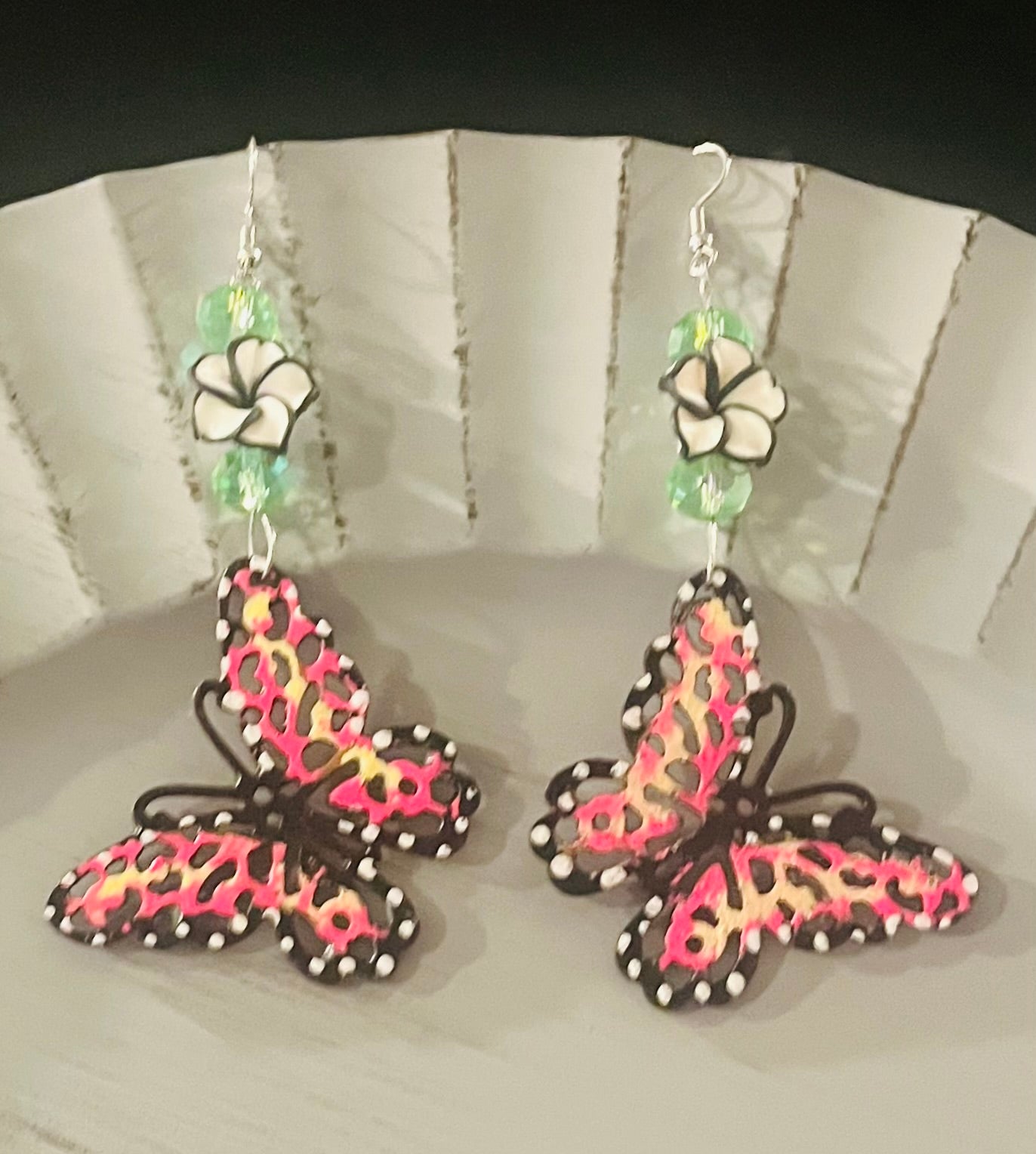 Bright Butterfly Earrings