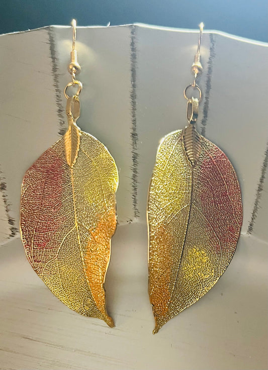 Fall Leaf Earrings