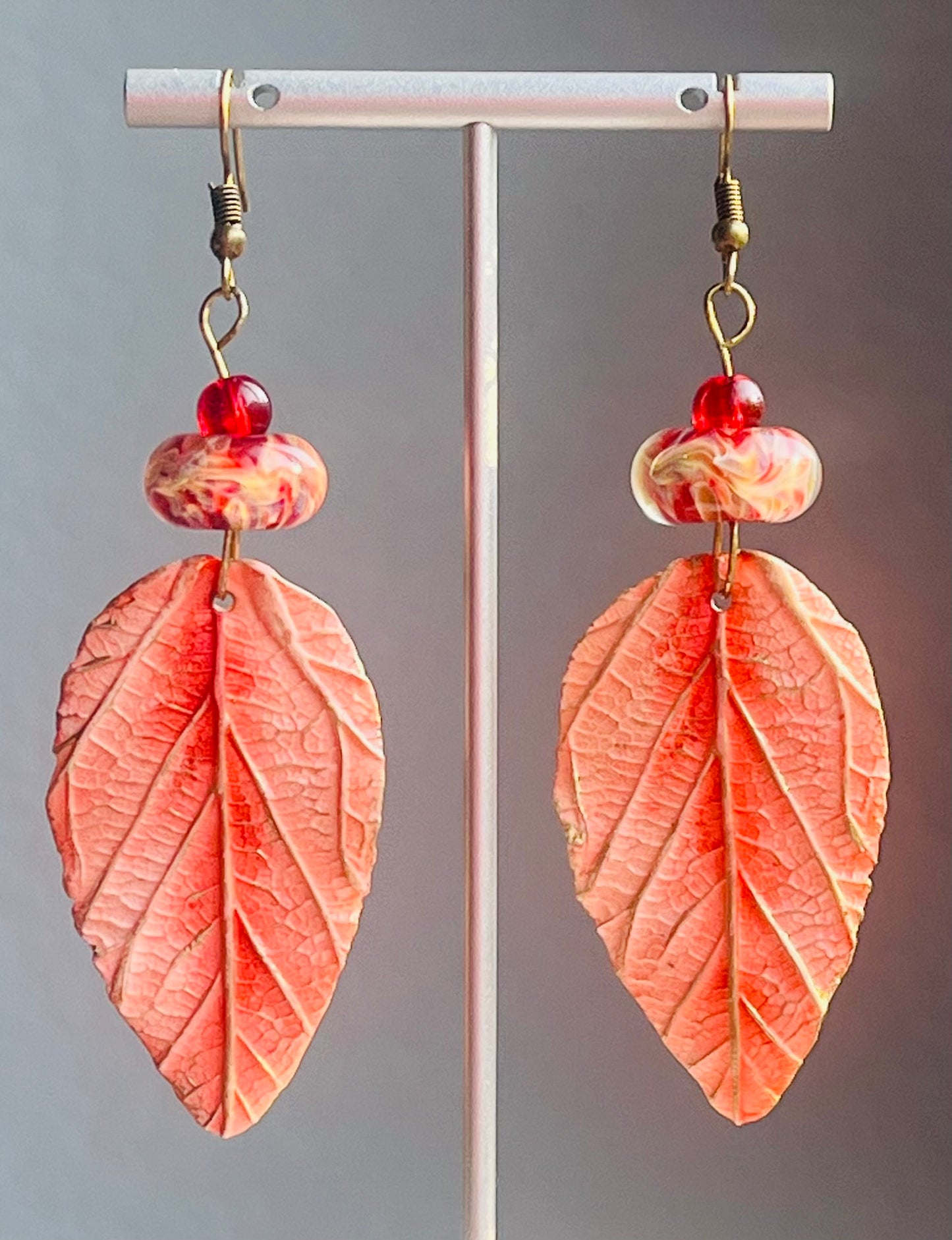 Cherry on Top Leaf Ear Art