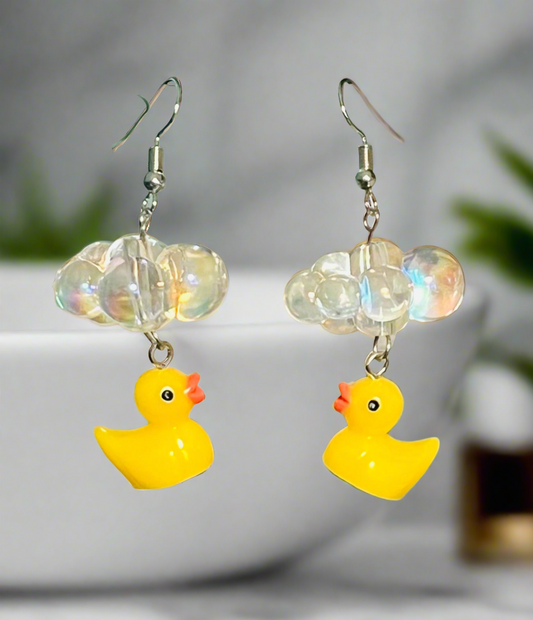 Quack Quack Bubble Bath Ear Art