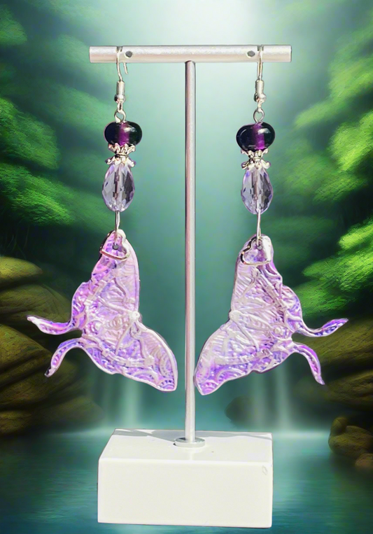 Purple Passion Ear Art