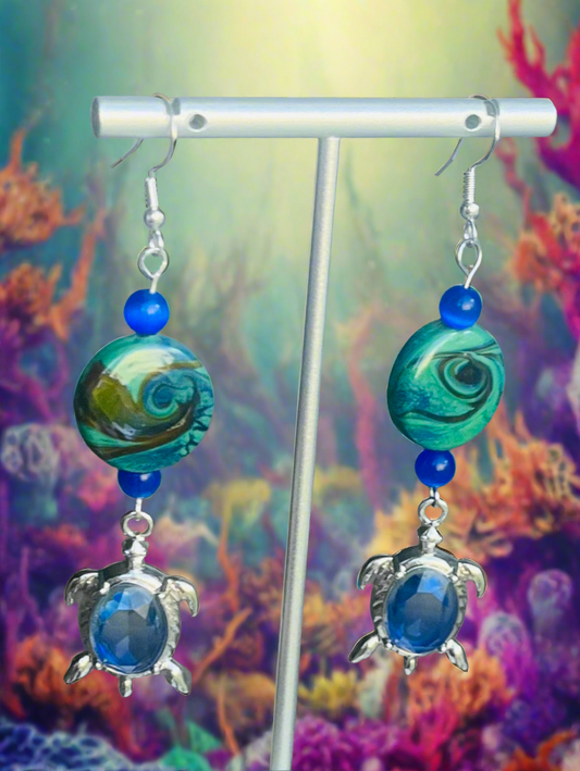 Stay Salty Sea Turtle Ear Art