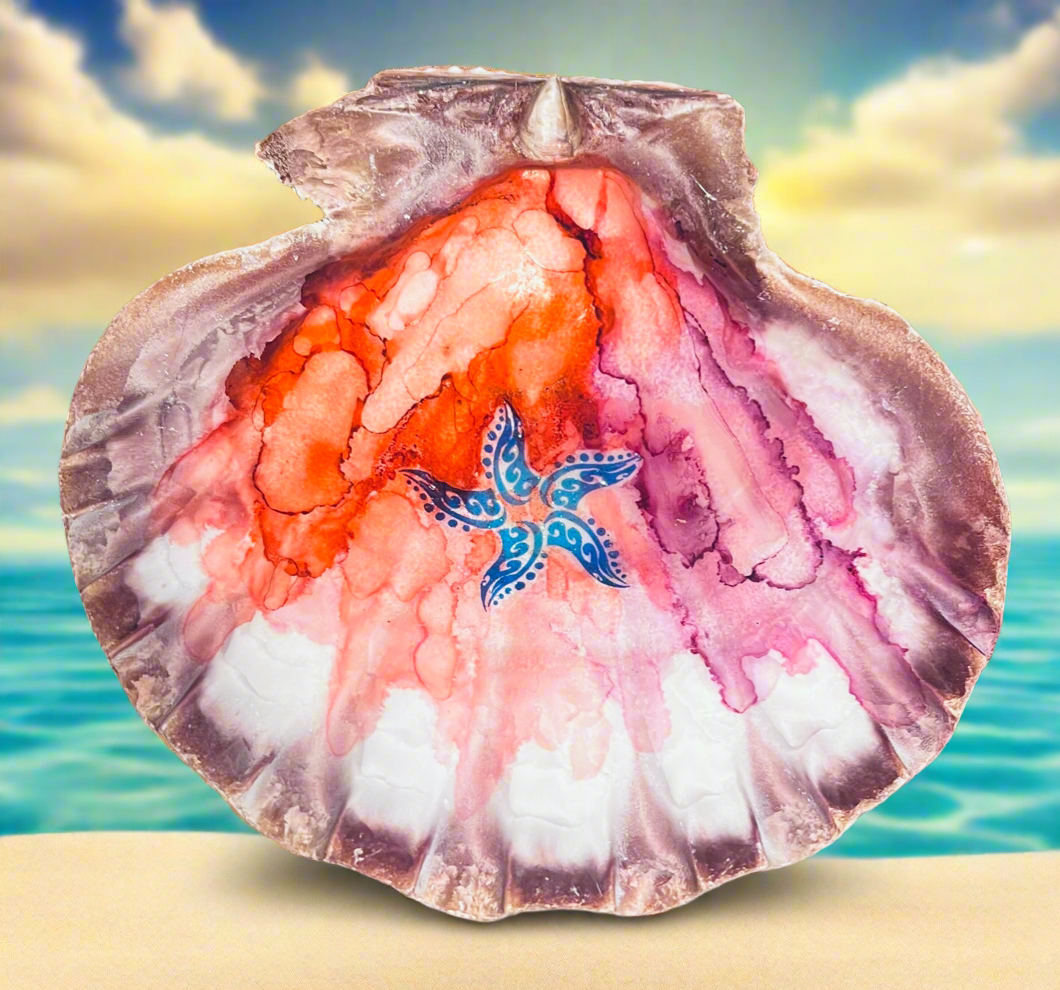 Starfish Shell Art