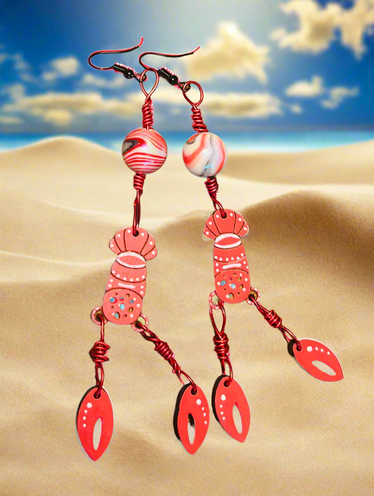 Claw-some Lobster Ear Art