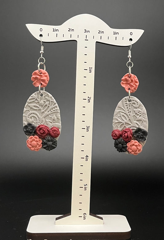 Lace Floral Earrings