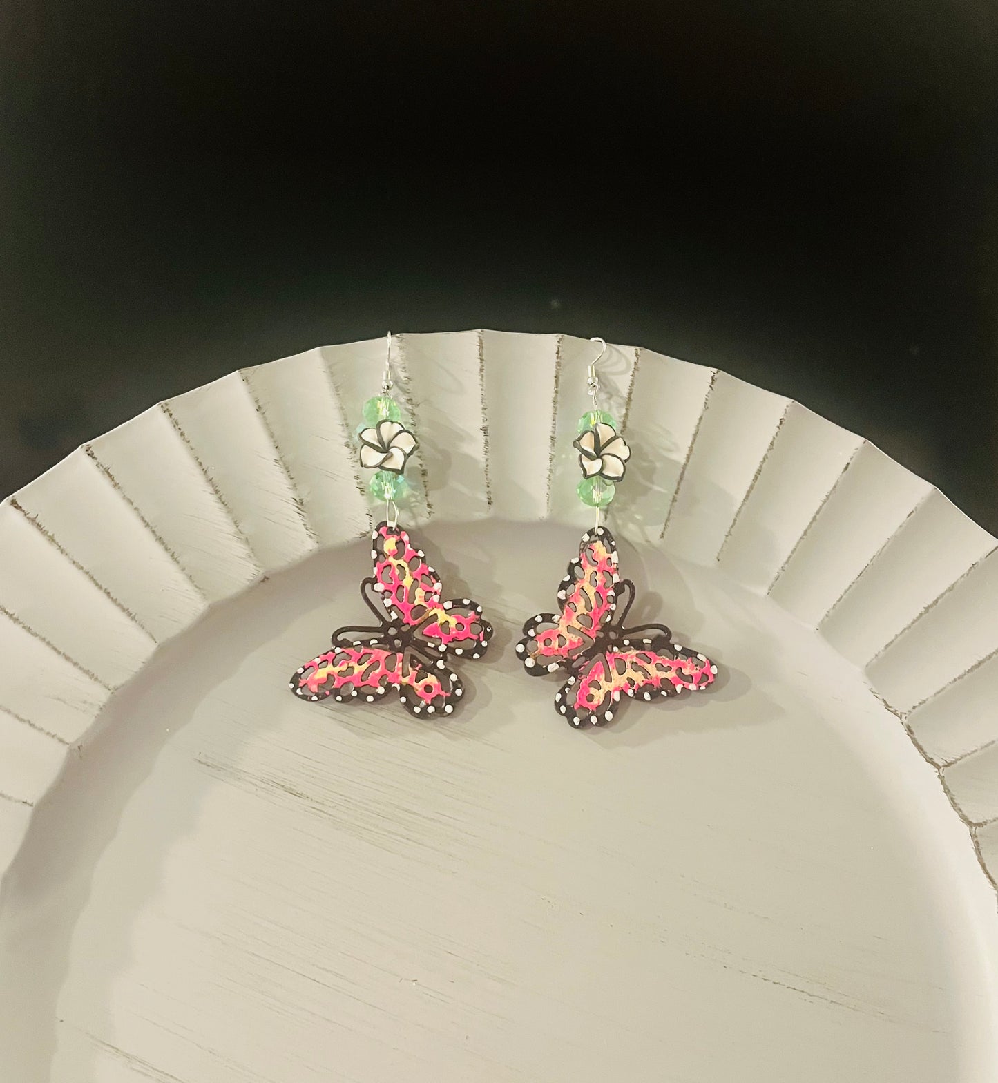 Bright Butterfly Earrings