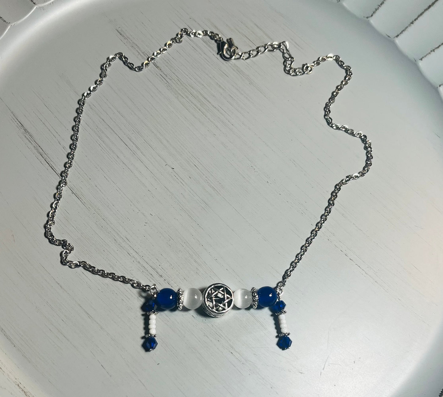 Support Israel Necklace and Earrings Set