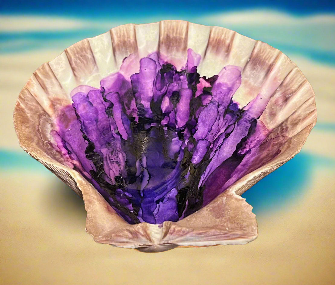 Purple Shell Art