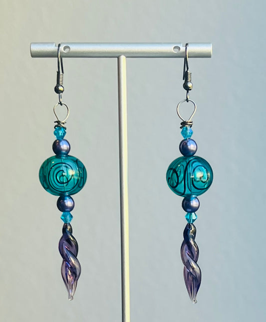 Scroll Earrings