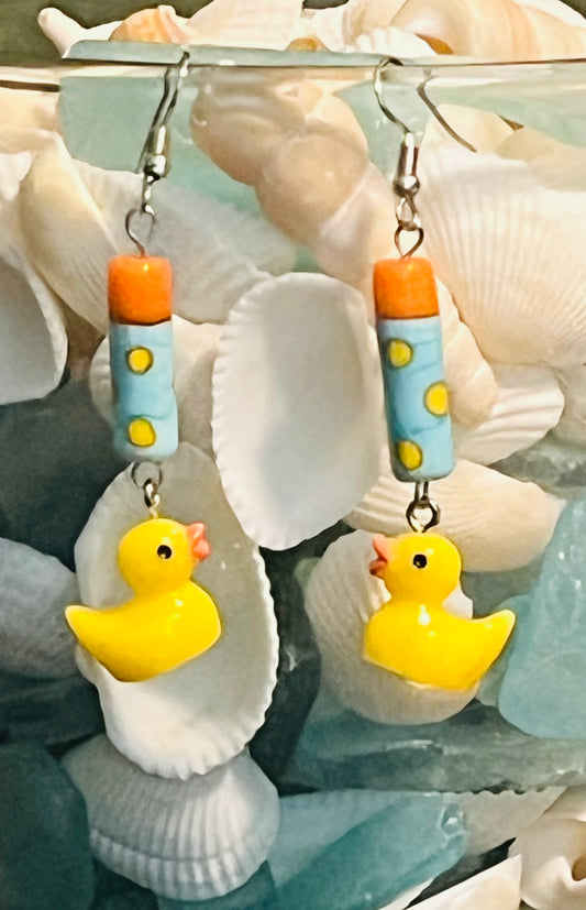Rubber Ducky Ear Art