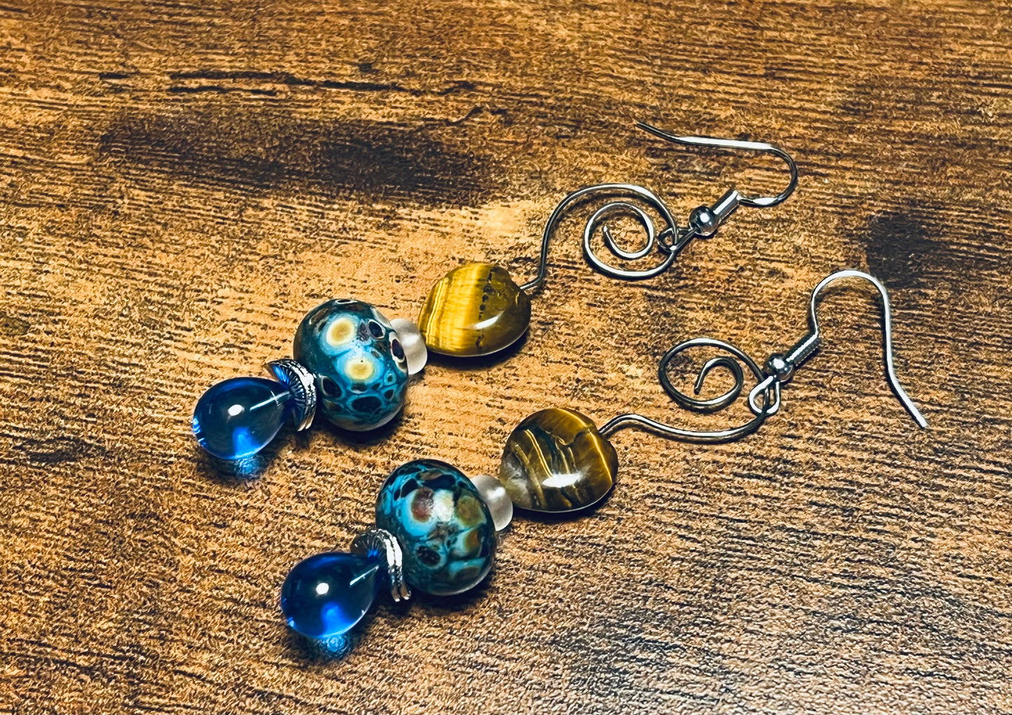 Babbling Brook Ear Art
