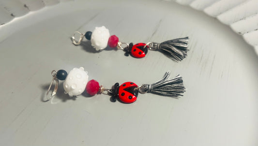 Magical Ladybug Ear Art