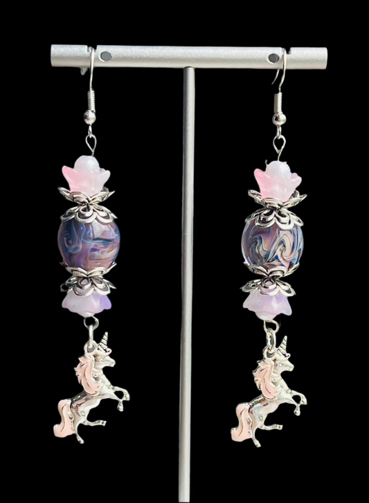 Dancing Unicorn Earrings